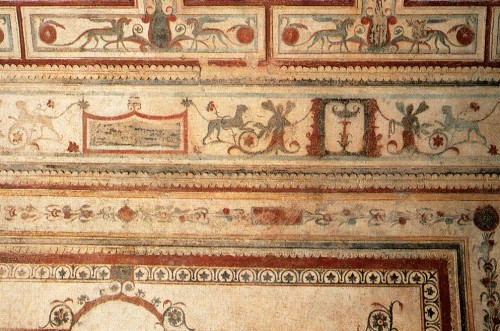 Domus Aurea (paricolare, affresco Ettore ed Andromaca)