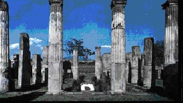 Colonne della Villa dei Ministeri