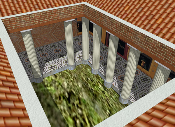 Domus romana (vista aerea)