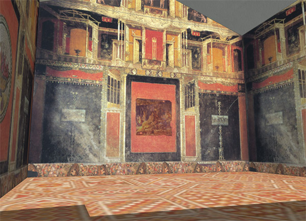 Facciata domus romana