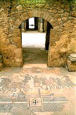 Porta d'ingresso di una villa urbana romana