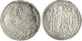 1 GIULIO (argento, 1707)