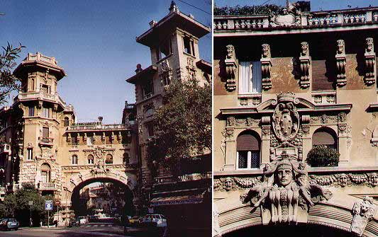 Ingresso al Quartiere Coppedè