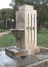 viale Ceradini - parco di Colle Oppio