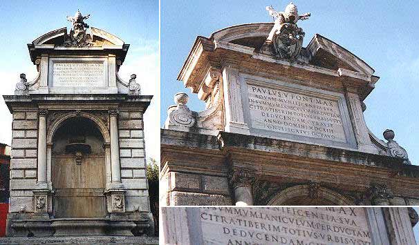 La fontana di Paolo V