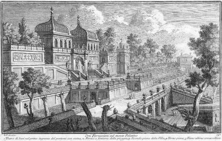 Orti Farnesiani sul Palatino