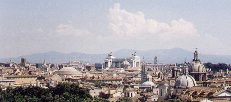 Panorama da Castel Sant'Angelo